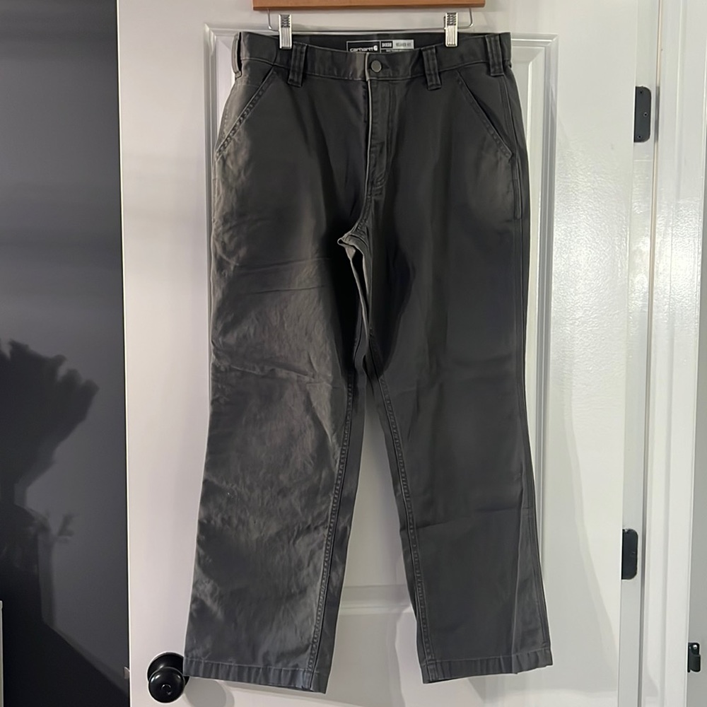 Carhartt Mens Rugged Flex Relaxed Fit Canvas Work Pant